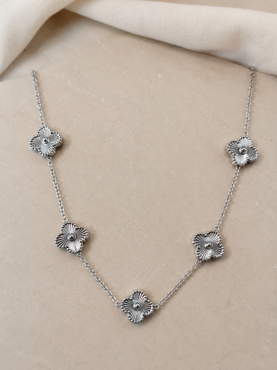Stainless Steel Necklace silver color