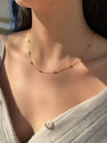 Gold Plated Beaded Choker