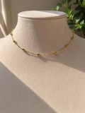 Gold Plated Beaded Choker