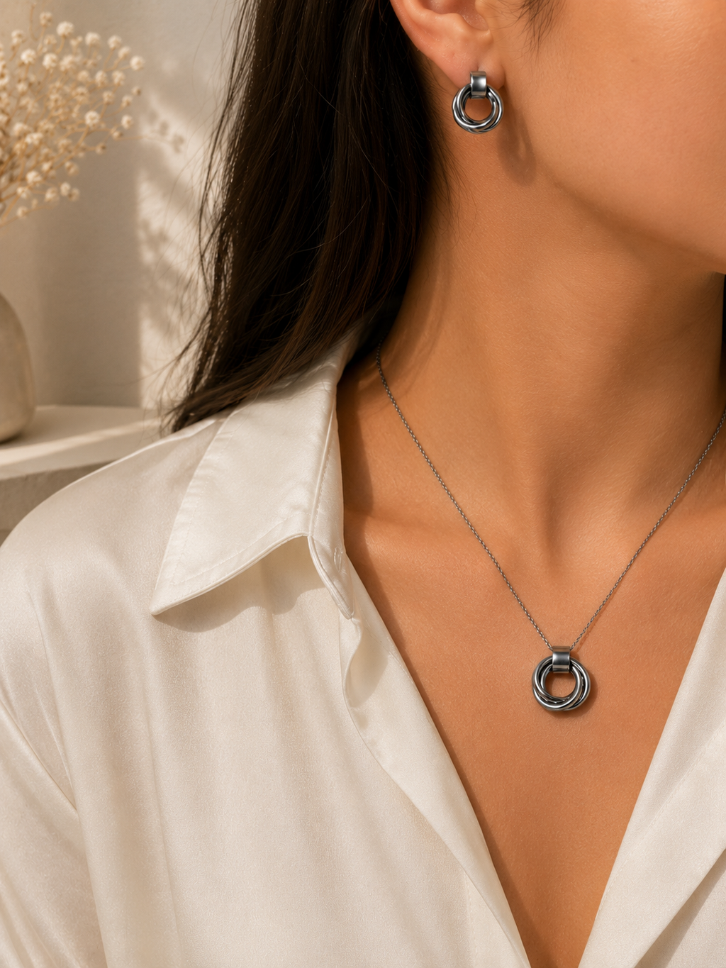 Stainless Steel Jewelry set