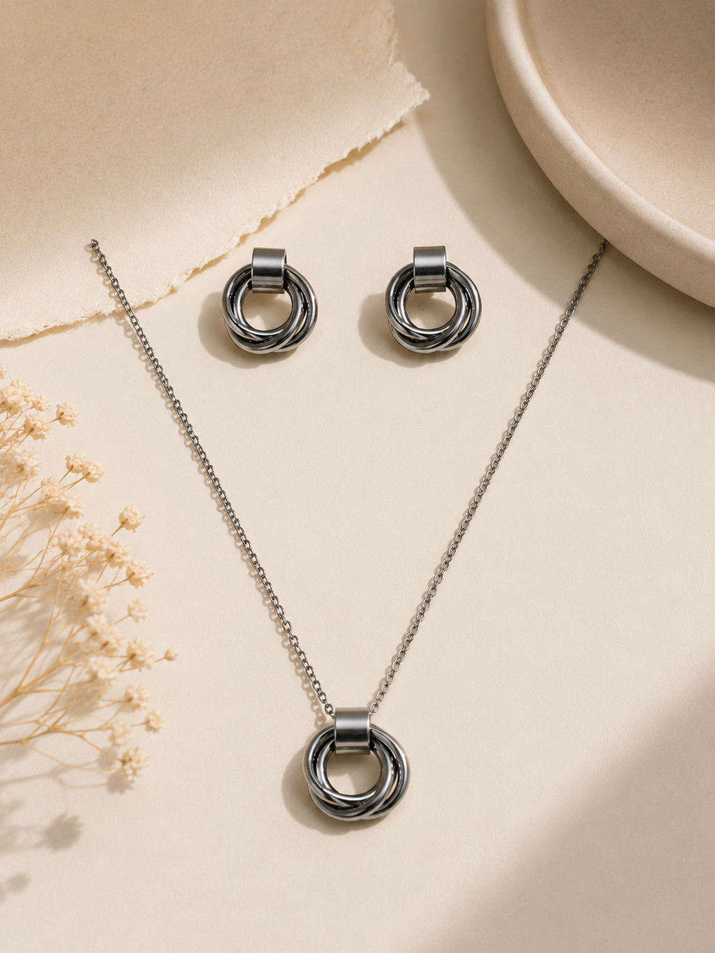 Stainless Steel Jewelry set