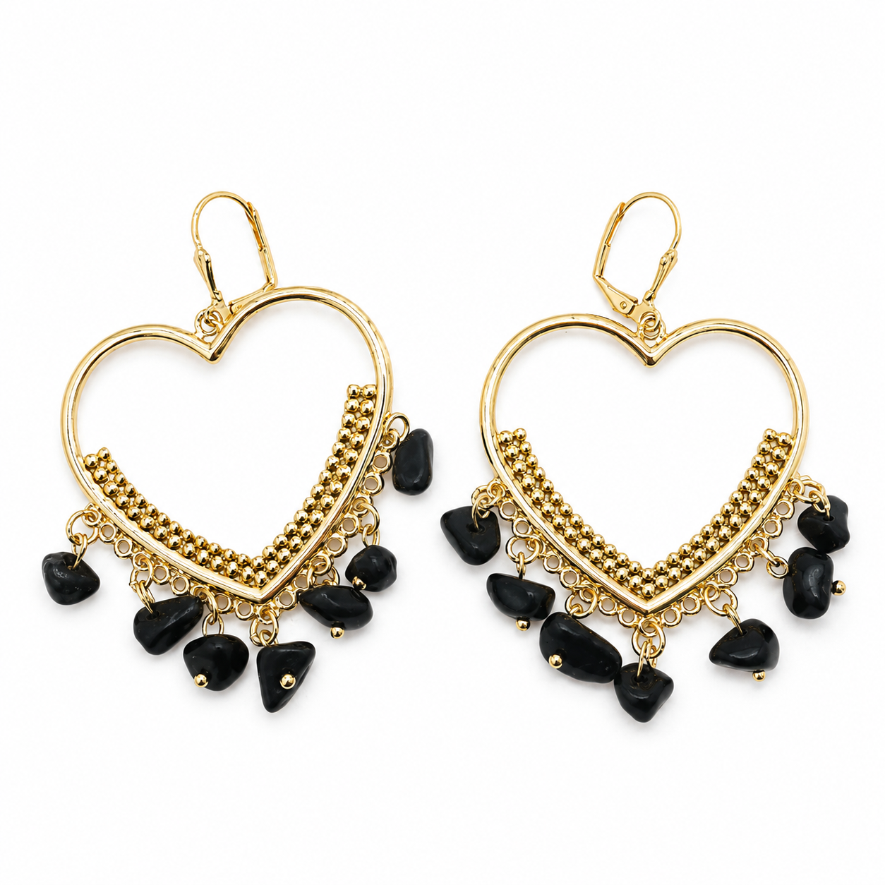 Yellow Gold Plated Earrings